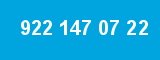 922 147 07 22 922 147 07 22